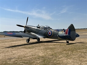 Customer Photo of Wing to Wing with a Spitfire (Squadron Leader)